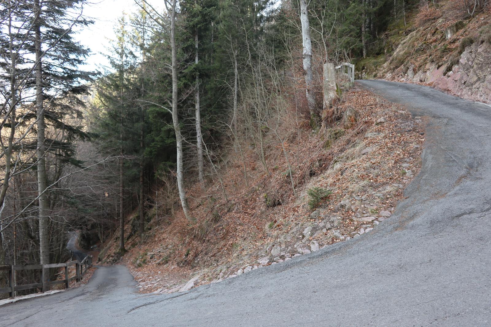 Pozza San Glisente climb near Esine