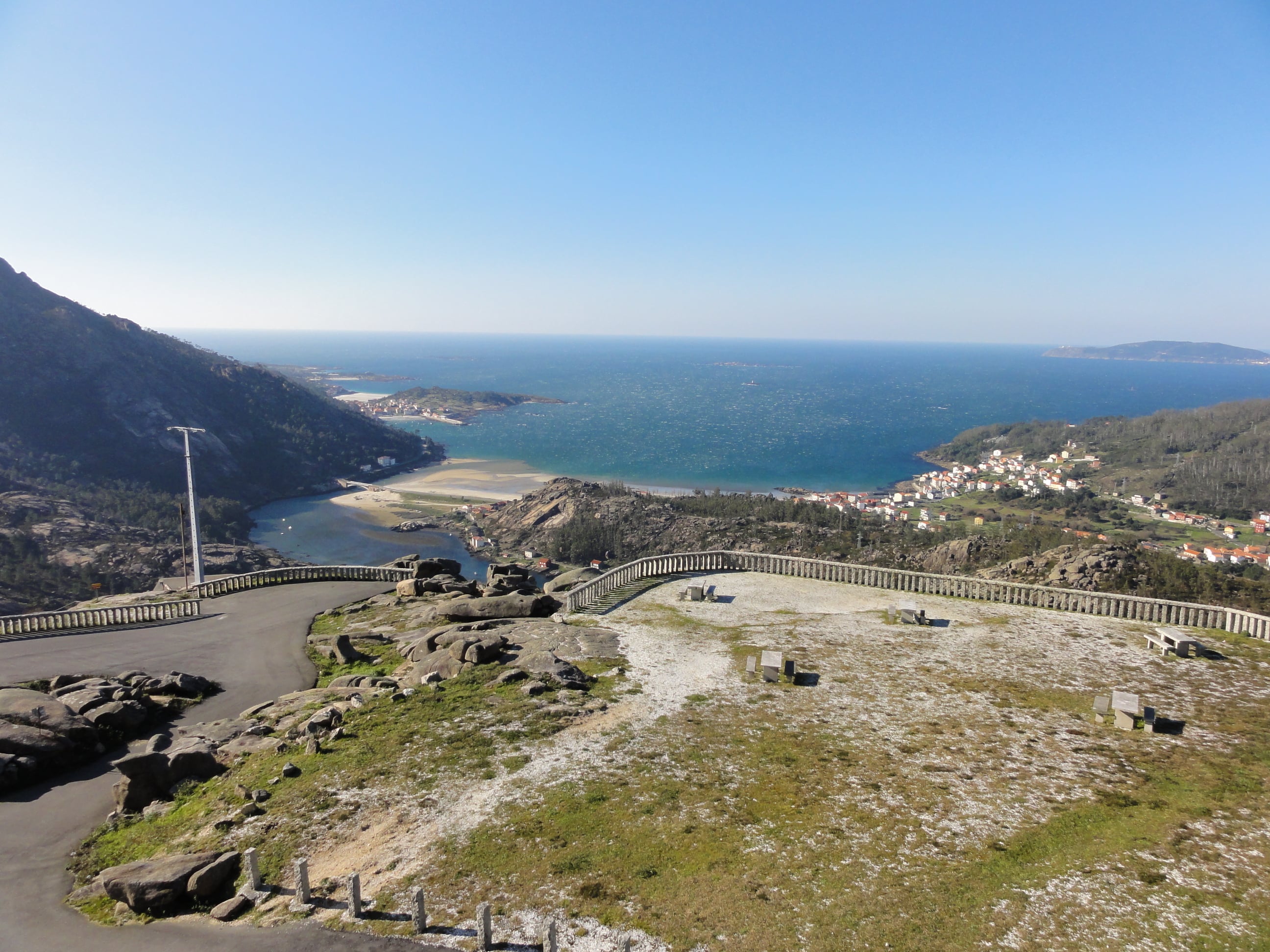 Mirador de Ézaro and Monte Pindo, Galicia
