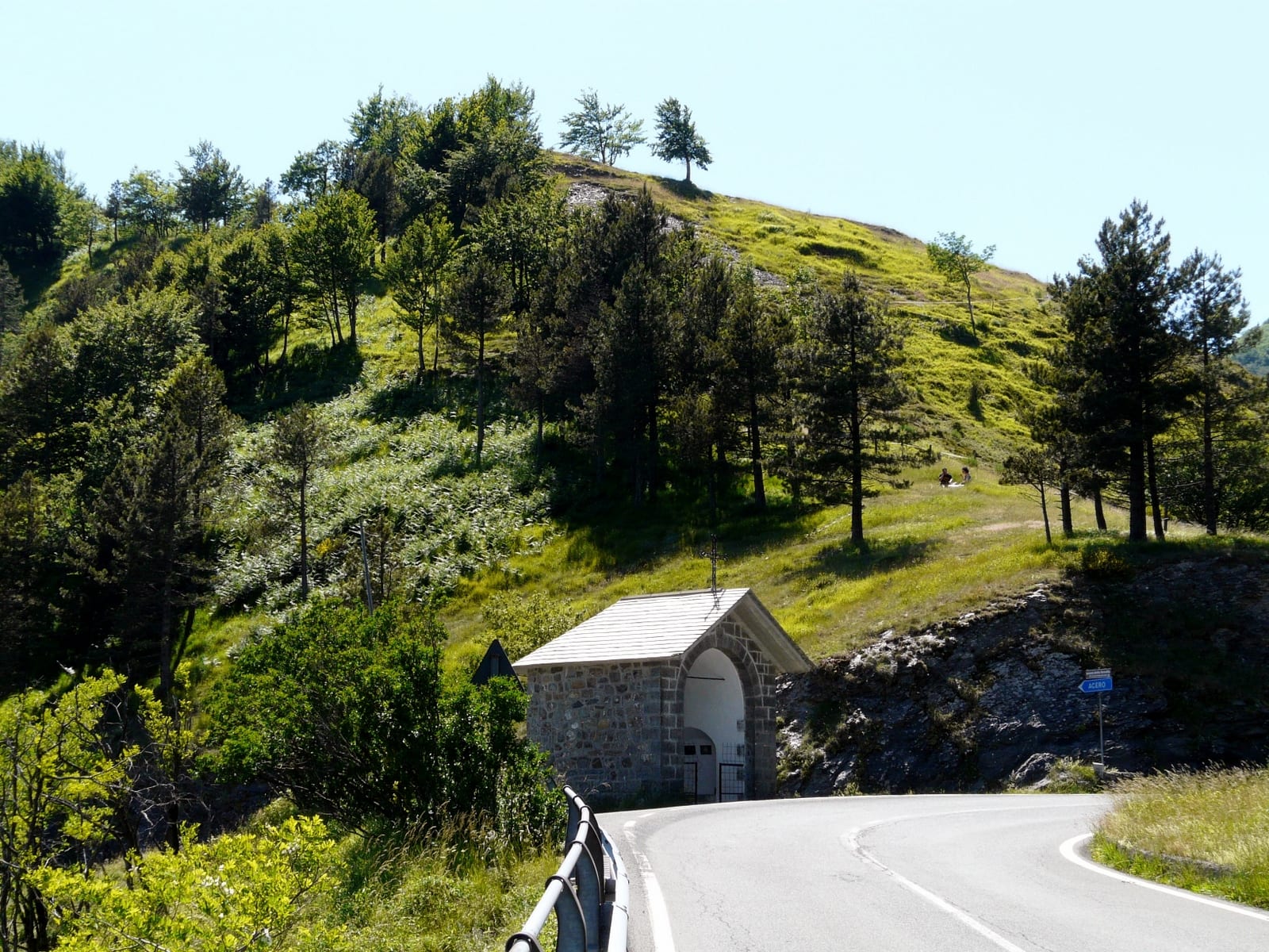 View from Passo della Forcella