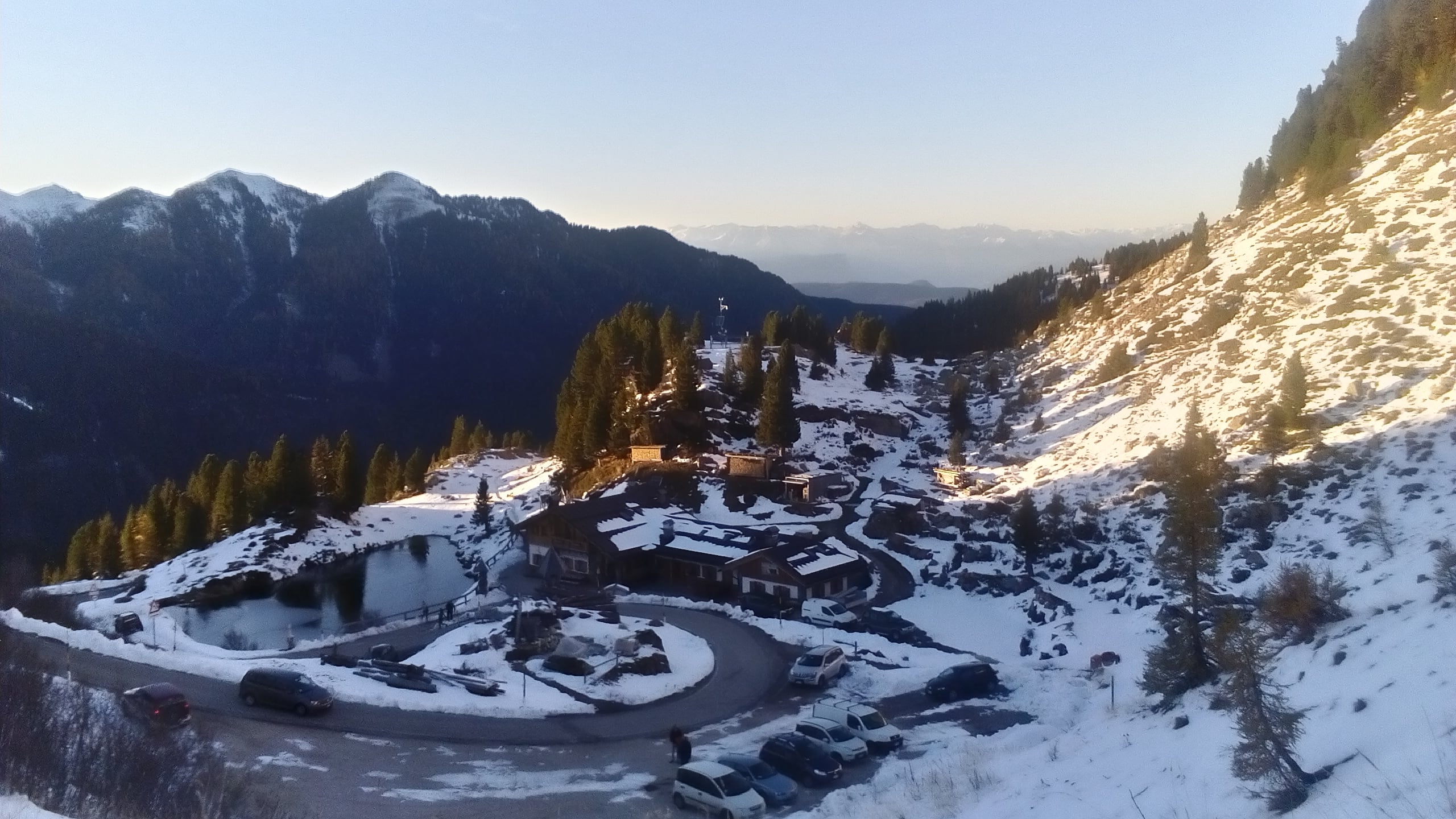 Passo Manghen in the Lagorai range, Trentino