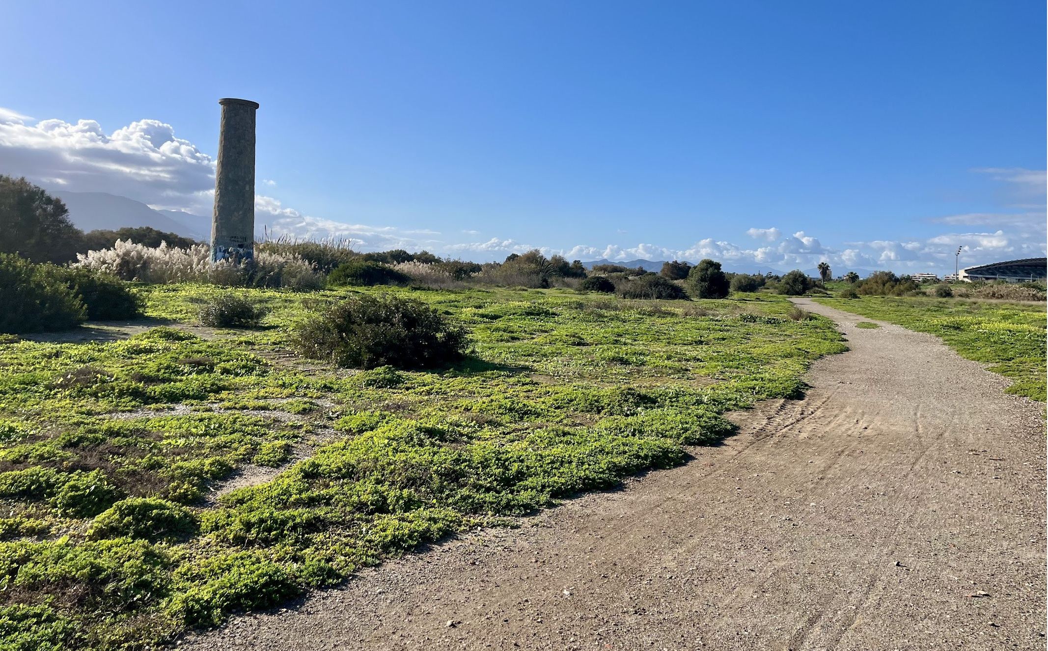 The end of the road.